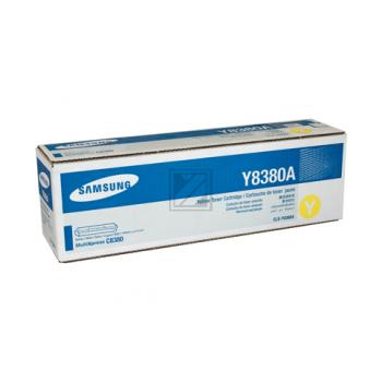 Original Samsung CLX-Y8380A / Y8380A Toner Gelb