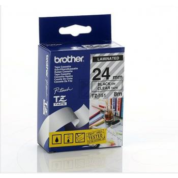 Original Brother TZe-S151 Farbband Schwarz