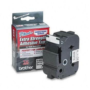Original Brother TZe-S261 Farbband Schwarz, Wei