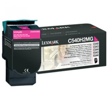 Original Lexmark 0C540H2MG Toner Magenta