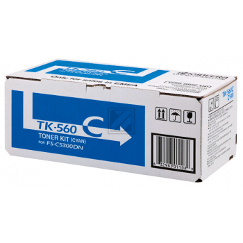 Original Kyocera 1T02HNCEU0 / TK-560C Toner Cyan
