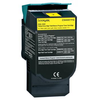Original Lexmark C544X1YG Toner Gelb XXL