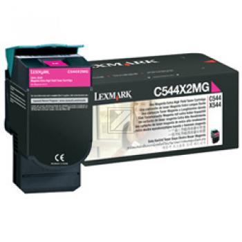Original Lexmark C544X2MG Toner Schwarz