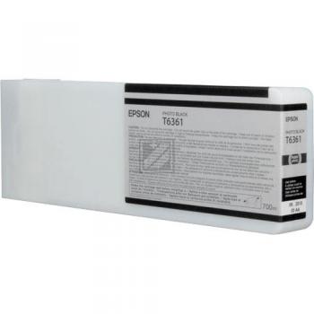 Original Epson C13T636100 / T6361 Tinte Foto Schwarz XXL