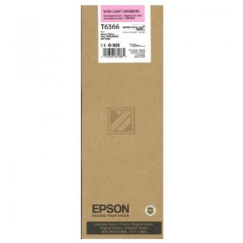 Original Epson C13T636600 / T6366 Tinte Magenta (Hell)