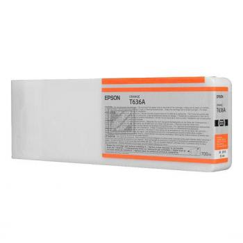 Original Epson C13T636A00 / T636A Tinte Orange