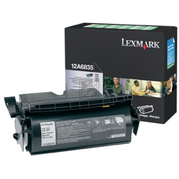 Original Lexmark 12A7344 Toner Schwarz