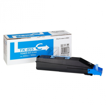 Original Kyocera 1T02H7CEU0 / TK-855C Toner Cyan