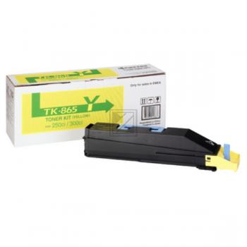 Original Kyocera 1T02JZAEU0 / TK-865Y Toner Gelb