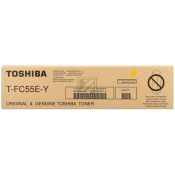 Original Toshiba 6AG00002321 / T-FC 55 EY Toner Gelb