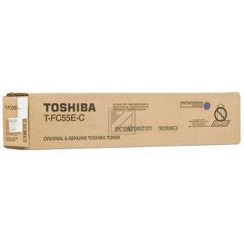 Original Toshiba 6AG00002318 / T-FC 55 EC Toner Cyan