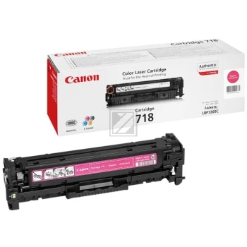 Original Canon 2660B002 / 718M Toner Magenta