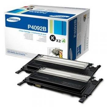 Original Samsung CLT-P4092B / P4092B Toner Schwarz 2er Set