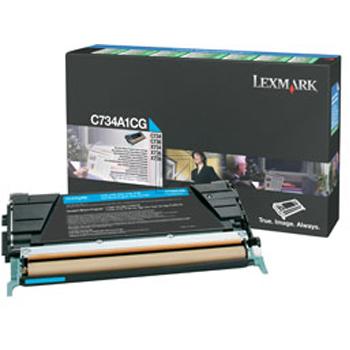 Original Lexmark C734A1CG Toner Cyan