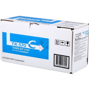 Original Kyocera 1T02HGCEU0 / TK-570C Toner Cyan