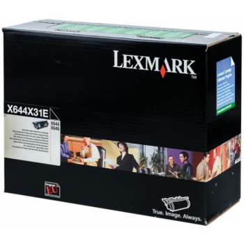 Original Lexmark X644X31E / X644X31 Toner Schwarz