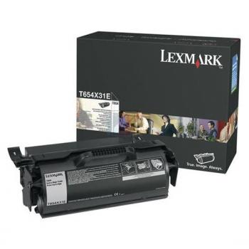Original Lexmark T654X31E Toner Schwarz