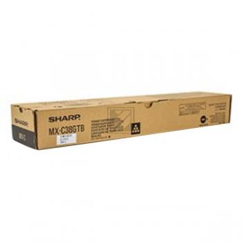 Original Sharp MX-C38GTB Toner Schwarz