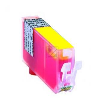 PrintLab Tintenpatrone Yellow 10,5ml kompatibel mit Canon CLI-521Y Pixma IP3600 MP540 MP640