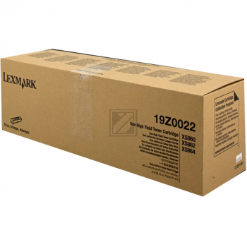 Original Lexmark 19Z0022 Toner Schwarz