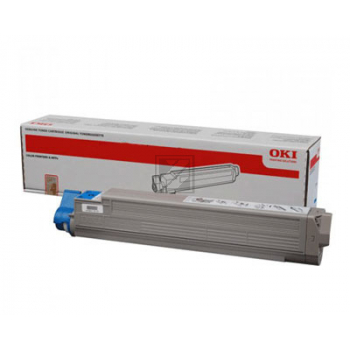 Original OKI 44036023 Toner Cyan