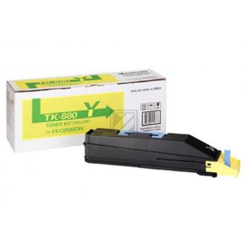 Original Kyocera 1T02KAANL0 / TK-880Y Toner Gelb
