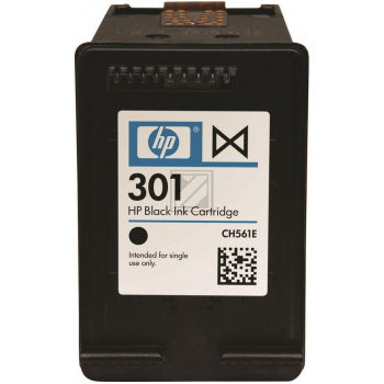 Original HP CH561EE / 301 Tinte Schwarz