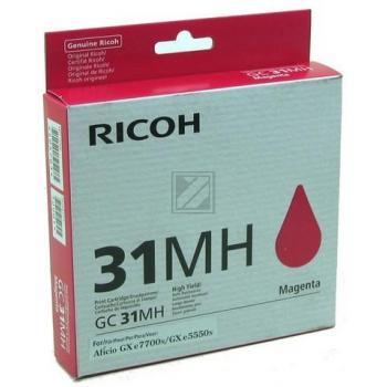 Original Ricoh 405703 / GC 31HM Gelkartusche Magenta