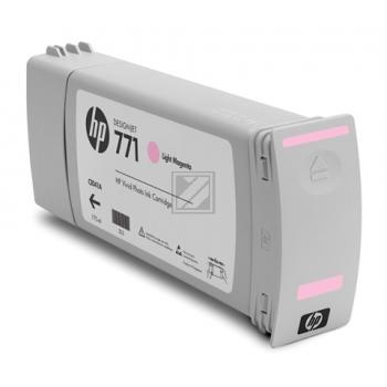Original HP B6Y35A / 771C Tinte Magenta (Hell) 3er Set