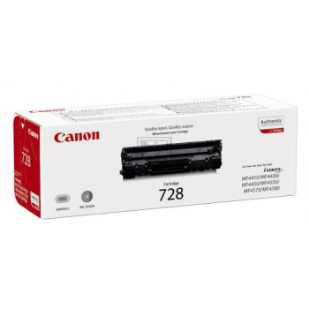 Original Canon 3500B002 / EP728 Toner Schwarz