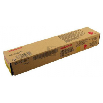 Original Sharp DX-C38GTY Toner Gelb