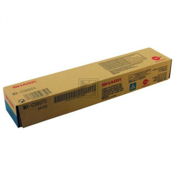 Original Sharp DX-C38GTC Toner Cyan