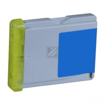 PrintLab Tintenpatrone Cyan 17ml kompatibel mit Brother LC-970/1000C(ersetzt durch B4111HC)