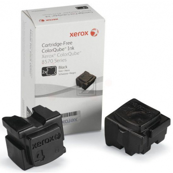 Original Xerox 108R00934 / 8570 Festtinte Schwarz 2er Set