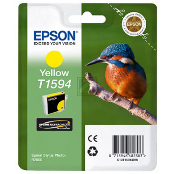 Original Epson C13T15944010 / T1594 Tinte Gelb
