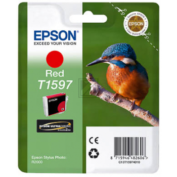 Original Epson C13T15974010 / T1597 Tinte Rot