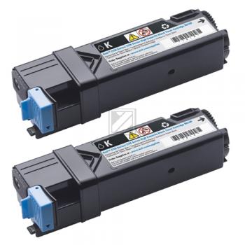 Original Dell 593-11035 / 899WG Toner Schwarz 2er Set