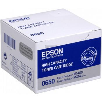 Original Epson C13S050650 / S050650 Toner Schwarz XXL