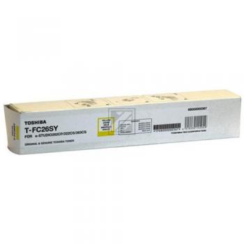 Original Toshiba 6B000000367 / T-FC 26 SY Toner Gelb