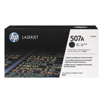 Original HP CE400A / 507A Toner Schwarz