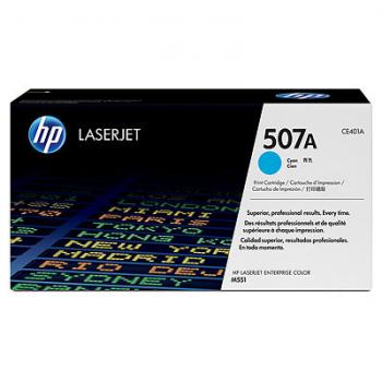Original HP CE401A / 507A Toner Cyan