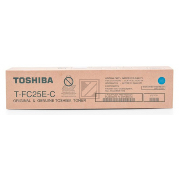 Original Toshiba 6AJ00000072 / T-FC 25 EC Toner Cyan