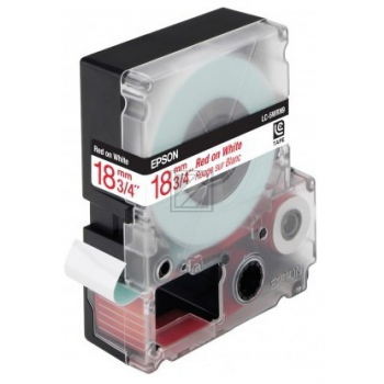 Original Epson C53S626405 / LC-5WRN9 Farbband Rot, Weiß