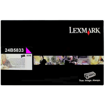 Original Lexmark 24B5833 Toner Magenta