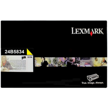 Original Lexmark 24B5834 Toner Gelb