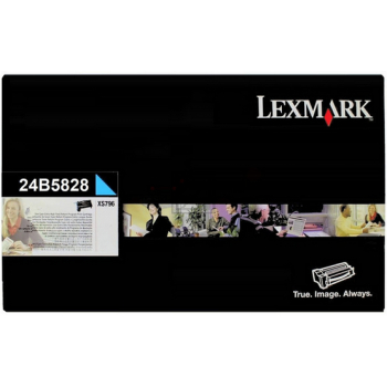 Original Lexmark 24B5828 Toner Cyan