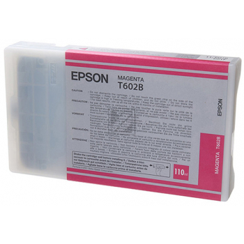 Original Epson C13T602B00 / T602B Tinte Magenta