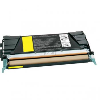 Premium Toner Yellow kompatibel fr Lexmark C522, C524, C530, C532, C534 XXL