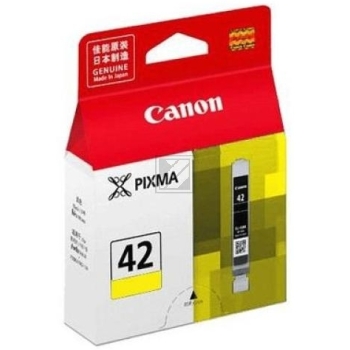 Original Canon 6387B001 / CLI-42Y Tinte Gelb