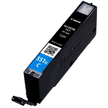 Original Canon 6444B001 / CLI-551CXL Tinte Cyan XL
